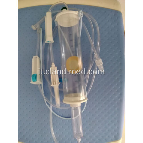 Set di infusione per gocciolamento pediatrico monouso sterile